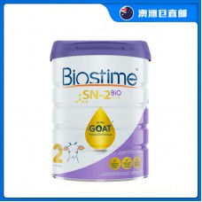 【澳洲直邮包邮】Biostime 合生元 婴儿金装羊奶粉2段 800克/罐（6-12个月适用)